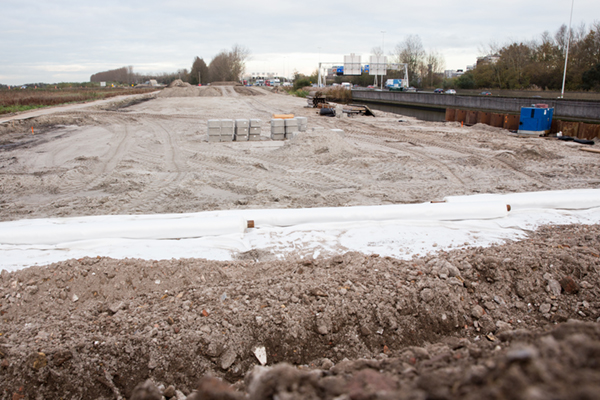 Paalmatrassysteem A12 Parallelstructuur Extra Gouwekruising Gouda